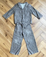 Monsoon Boys 100% Linen Suit Blazer and Trousers Age 4-5 Years