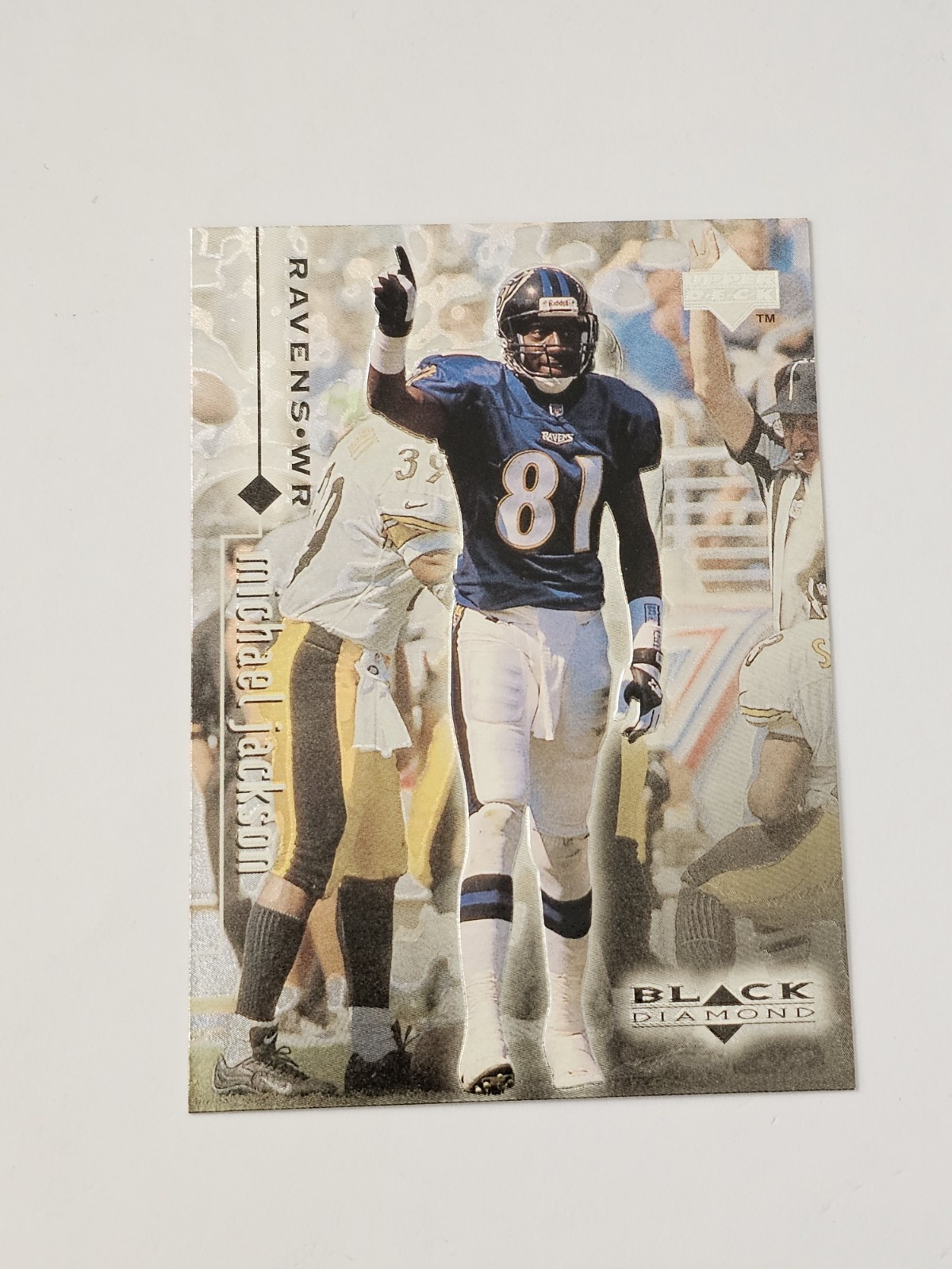 1998 Upper Deck Black Diamond Rookie Edition #9 Michael Jackson card