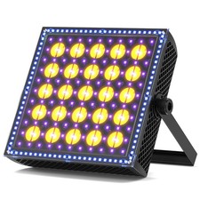 250W Golden RGB Wall Washer Light DMX 3 Auto Programs 2 Sound-activated Modes