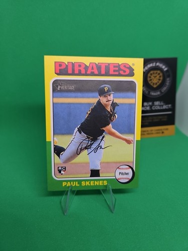 2024 Topps Heritage High Number Paul Skenes #594 (RC) RAW
