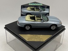 VITESSE Jaguar XK8 Open Cabriolet Metallic ice blue 1:43 voiture miniature