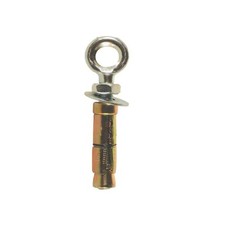 25 Pack  JCP  Rawl Shield Anchor Eye Bolt Eyelet Zinc AEBM08 M8 8mm x 50mm