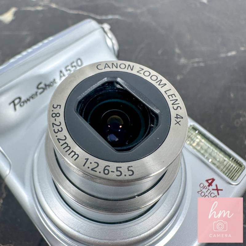 Canon PowerShot A550 7 Megapixel Compact Camera Optical Zoom Easy