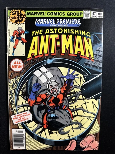 Marvel Premiere #47 1979 Key 1st Appearance Scott Lang Ant-Man MCU Fine *A4