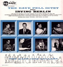 Dave Pell Octet Plays Irving Berlin LP vinyl Spain Kapp 1986 reissue LP KL1036