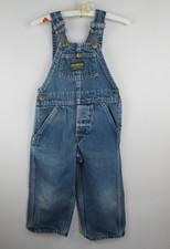 VTG OshKosh B'gosh Denim Overalls - Sz 2T toddler Farmer USA Union Made