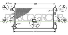 CITROEN C4 CACTUS Radiator Petrol & Diesel Models 2014-