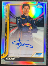 2025 Topps Chrome F1 Formula 1 F2 Josep Maria Marti Auto #CAC-MAR Formula E