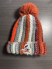 NEW Disney Jr Mickey Mouse Toddler Size 2T-5T STRIPED Beanie/Hat Only