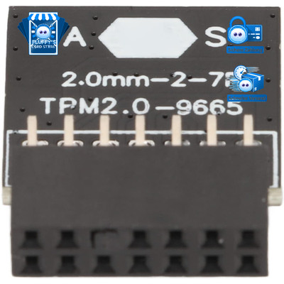 TPM 2.0-Modul für ASUS Motherboard, 14-polig, kompatibel mit Win11