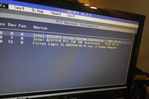 Intel Advanced/ZP Zappa Sockel 5 AT Mainboard Triton i PCI ISA 256kb EDO - Bild 4 von 12