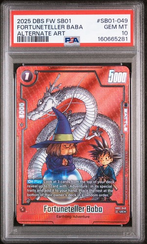 2025 Fortuneteller Baba [Alternate Art] #SB01-049