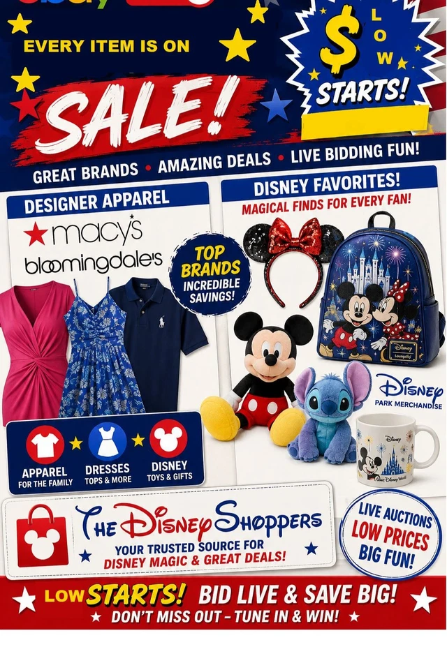 COMBO SHOW Lady's & Men's Better Apparel & Disney Park Merch NWT