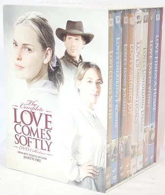 COMPLETE SERIES LOVE COMES SOFTLY- DVD SET - 8 FILMS - JANETTE OKE - NEW SEALED - Image 1 of 4
