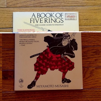 A Book of Five Rings Miyamoto Musashi PB Overlook Press Edition Illustrated