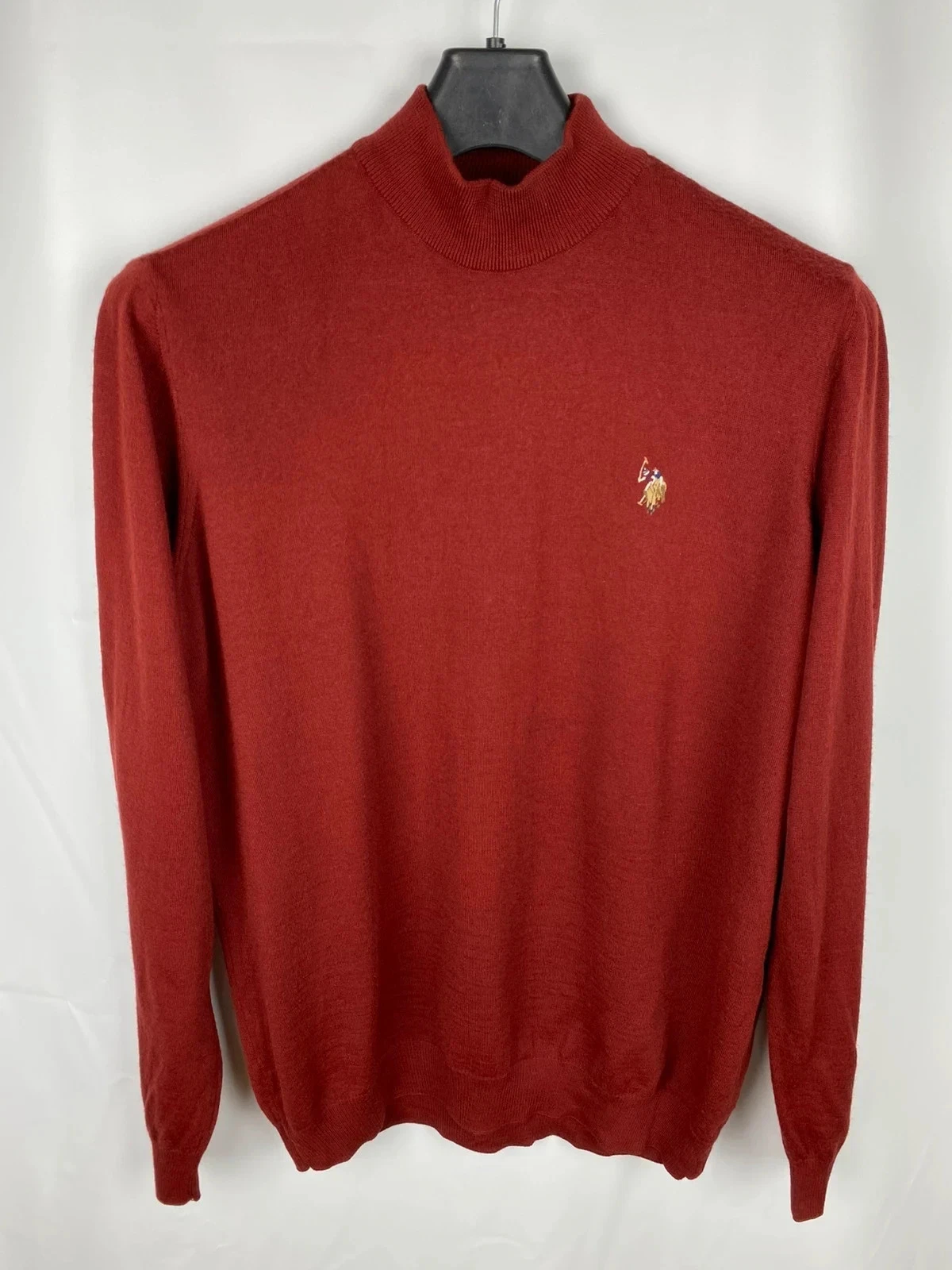 US Polo Assn Merino Wool Jumper Men size XL