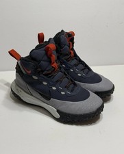 NIKE Terrascout PS Thunder Niños Talla 3.5Y Botas Alta Top Azul Gris Cemento FV4173-400
