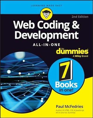 Web Coding & Development All-in-One For - Paperback, by McFedries Paul - Good