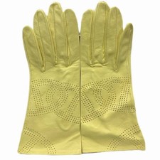 HERMES Pching Logo Chaine d'Ancle Brand Accessories Gloves Ladies