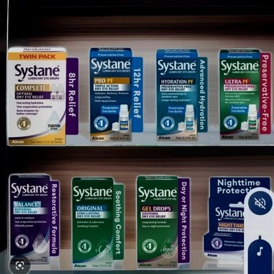Systane Assortment Lubricant Eye Drops Twin Pks