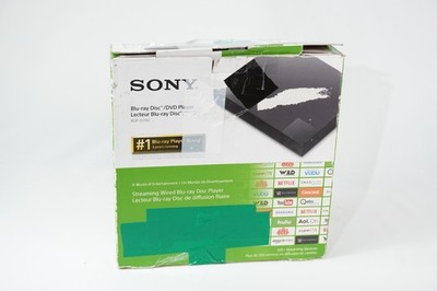 Sony BDP-S1700 Blu-ray DVD Player Open Box Remote Manual Tested