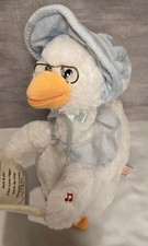 Mother Goose Animated Story Telling Nursery Rhymes Plush Cuddle Barn 14" Tested