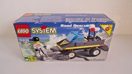 Lego Town 6431 Road Rescue NEW! in Sealed Box! Vintage set from 1998! Free Ship!