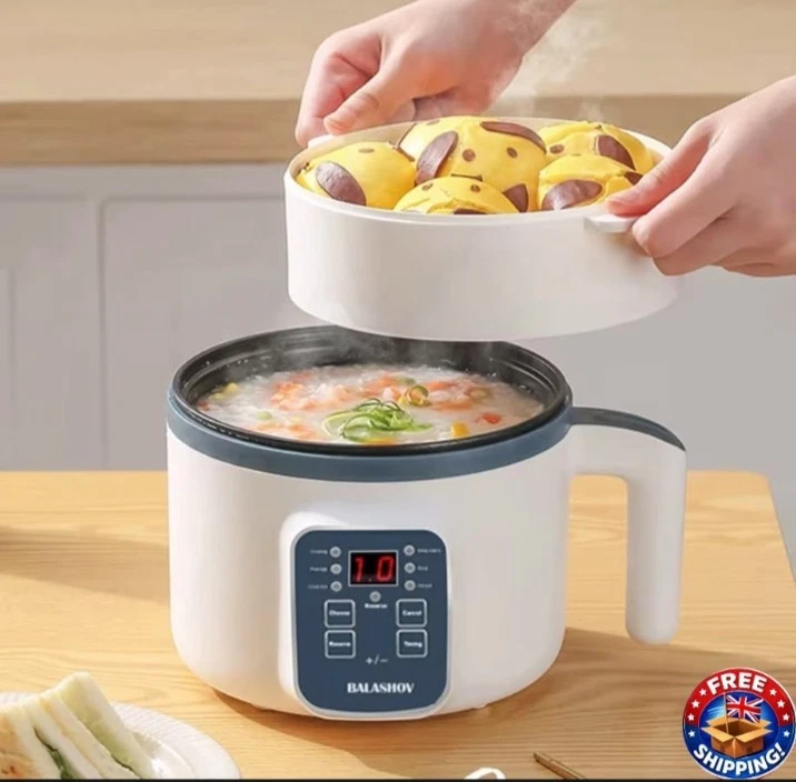 Smart Mechanical Rice Cooker 1.7L Multi Cooker Non Stick Steamer Pot 220V