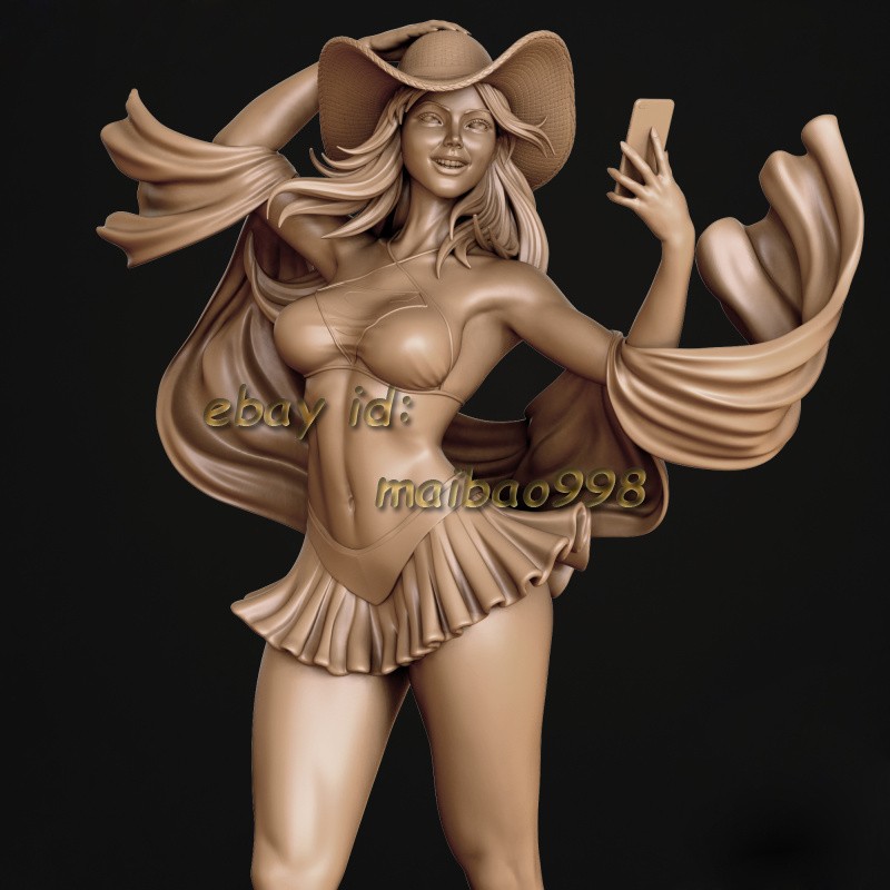 Super Girl 3D Print Garage Kit Model Kit Unpainted Unassembled GK 1/8 1/6 1/4