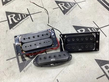 Ibanez INF Humbucker Single Coil Ceramic Guitar Pickup Black INF3 INF4 INFS3 Set