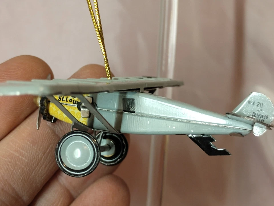 Adorno serie coleccionista juguete hojalata Schylling - Spirit of St. Louis Foto 4 de 4