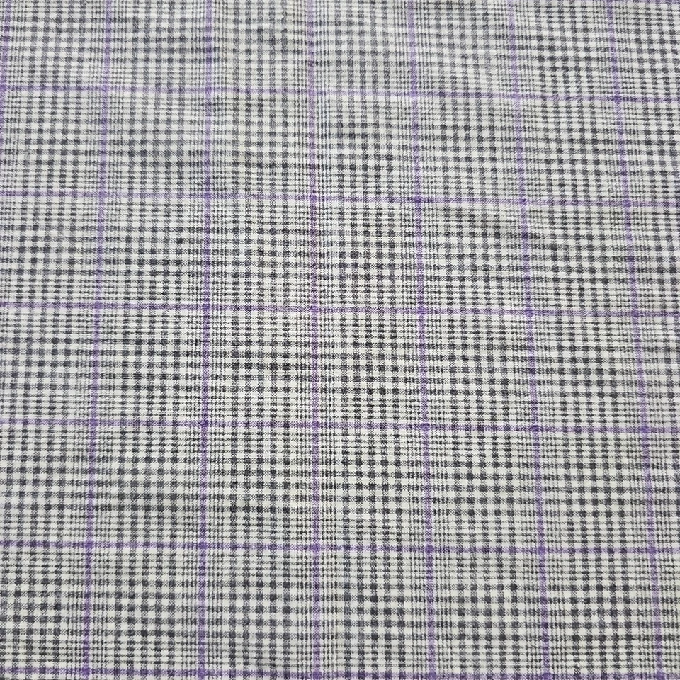 Sábanas ajustables planas Lauren Ralph Lauren púrpura a cuadros Queen Preppy English Country Foto 3 de 4