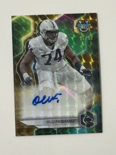 Olu Fashanu 2023 Bowman's Best University Auto Gold /50 Penn State