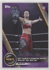 2020 Topps WWE Women's Division NXT Purple 16/99 Shayna Baszler #61 6er
