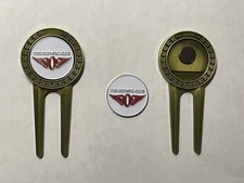 (1) The Olympic Club Divot Tool & 1" Coin Style Golf Marker - San Francisco, CA