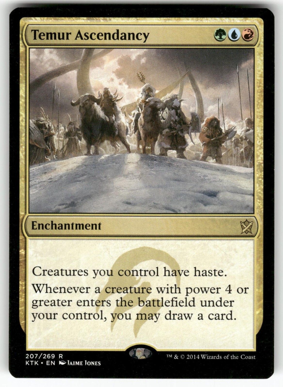 Temur Ascendancy 207 Rare Promo Pack: Core Set 2021 Lightly Played