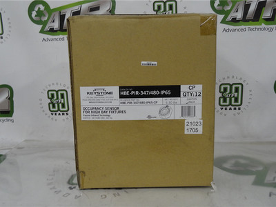 Keystone HBE PIR 347 480 IP65 Occupancy Sensor New Open Box Lot of 12