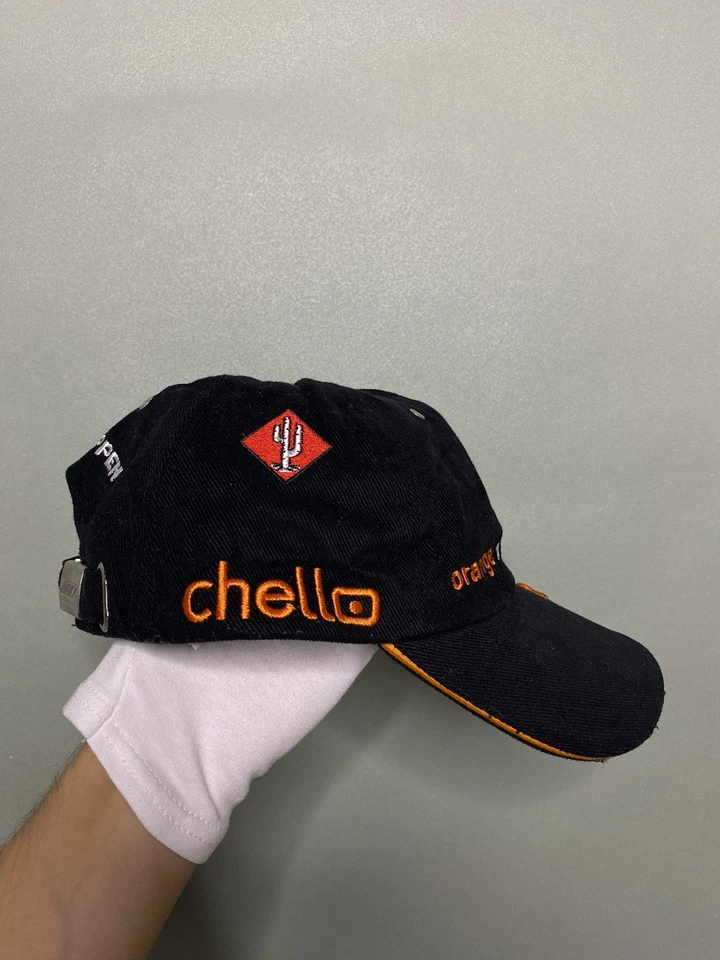 Orange Arrows A21 F1 Team # 14 Jos Verstappen Cap Official Footwork Vintage - Image 4 of 4
