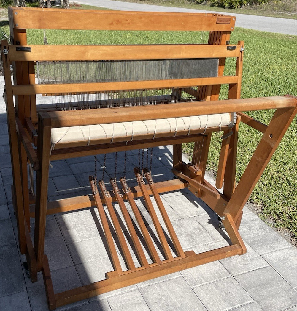 Tools of the Trade 4-Shaft Floor Weaving Loom | eBay