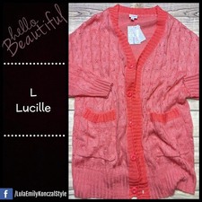 LulaRoe - Lucille Sweater - Size Large - NEW - retail 60