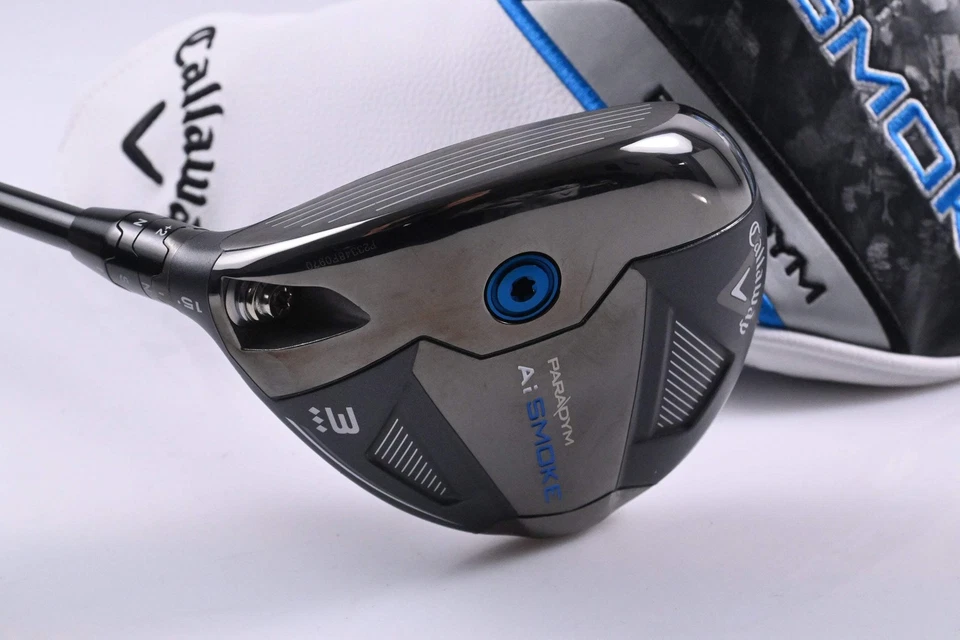 Left Hand Callaway Paradym Ai Smoke Triple Diamond #3 Wood / 15 Degree / Stiff - Image 2 of 4