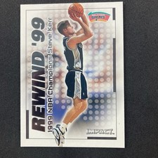 Steve Kerr 1999-00 Skybox Impact Rewind '99 #11 NBA San Antonio Spurs