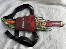 LEGO Ninjago Foam Sword With Golden Dragon Head  Sheath 853447 Cosplay, Retired