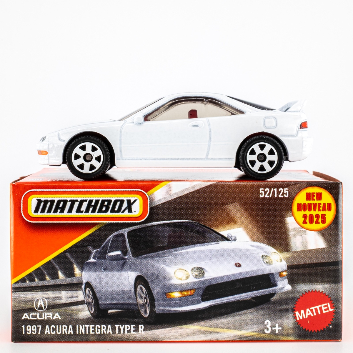 2025 Matchbox Power Grabs #52 1997 Acura Integra Type R TAFFETA