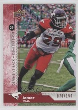 2018 Upper Deck CFL Red 70/150 Jamar Wall #178 n1u