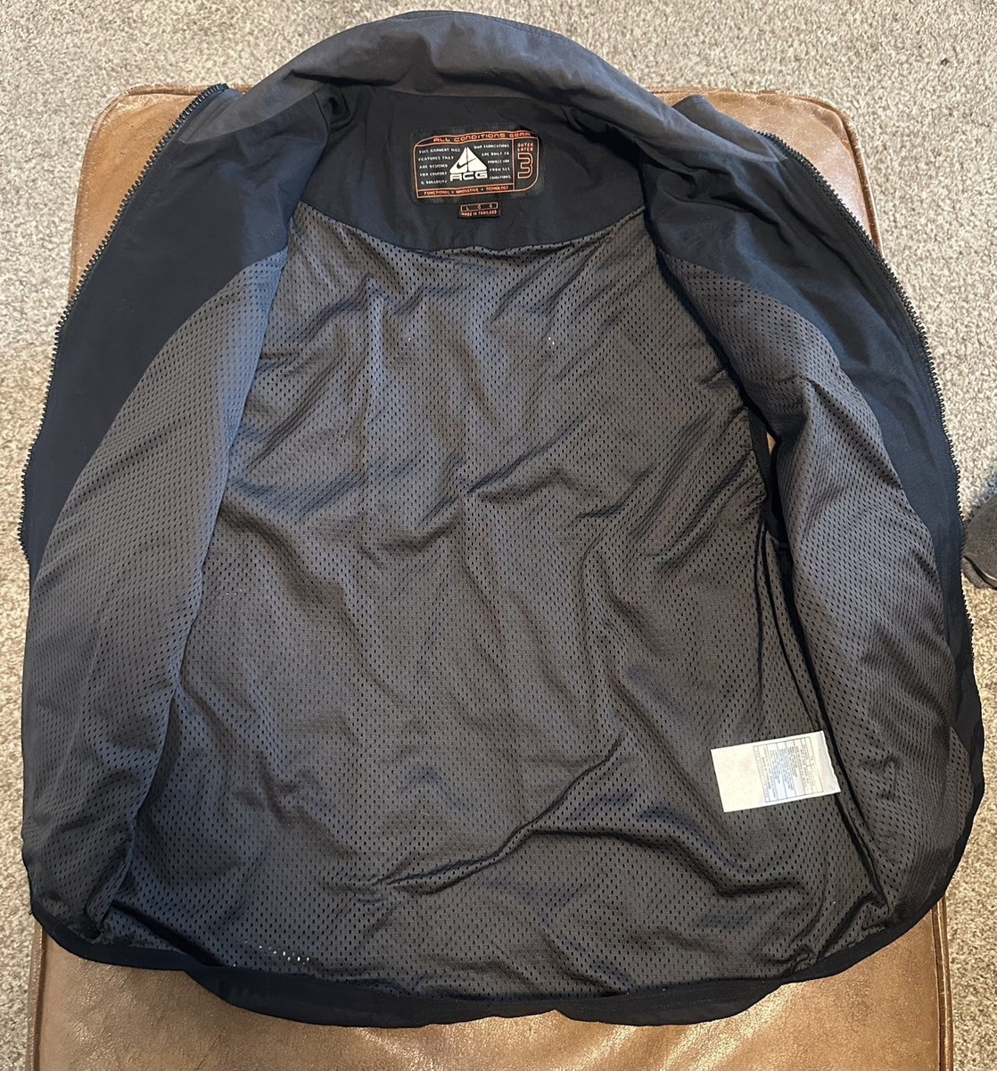 🏔️ Y2K Nike ACG Vintage Multi-Pocket Utility Vest Black Size L