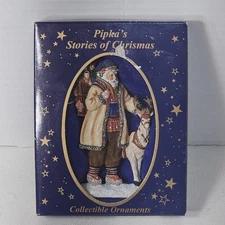 Pipka’s '01 Stories Of Christmas Laplander Santa 11434 Holiday 4” Ornament 