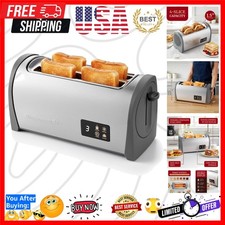 Digital Long Slot 4-Slice Toaster   Touch Scr...