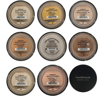 bareMinerals Original mineral veil Loose Powder Foundation SPF15 choose shade