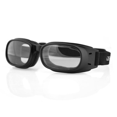 Bobster   Piston, Matte Black Frame, Clear Lens